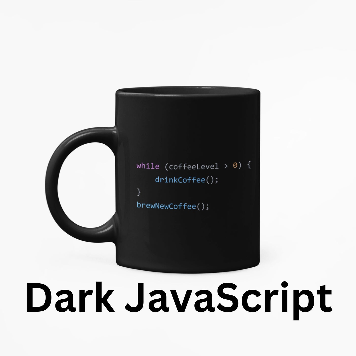 15 oz Black and White Coding Coffee Mug β JavaScript, Python, C++, SQL, Golang Design β Perfect Gift for Programmers, Software Developers, and Tech Enthusiasts