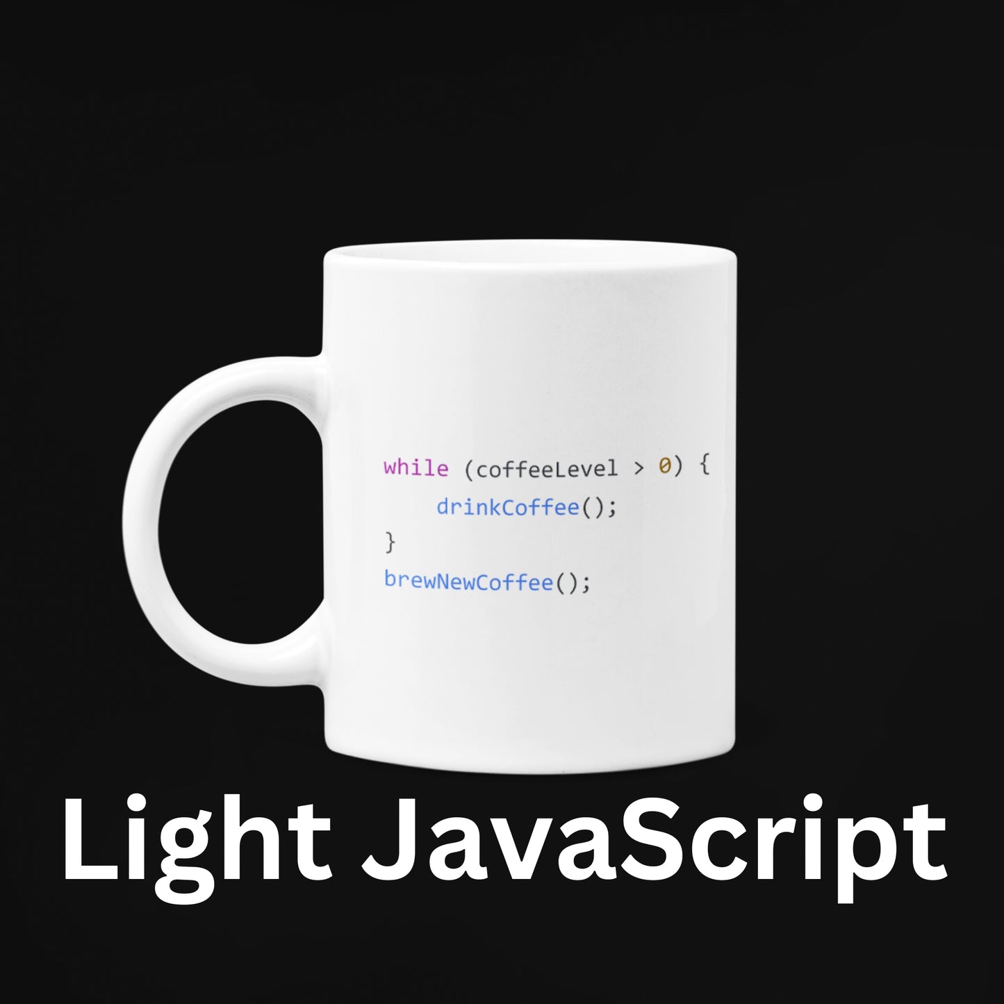 15 oz Black and White Coding Coffee Mug β JavaScript, Python, C++, SQL, Golang Design β Perfect Gift for Programmers, Software Developers, and Tech Enthusiasts