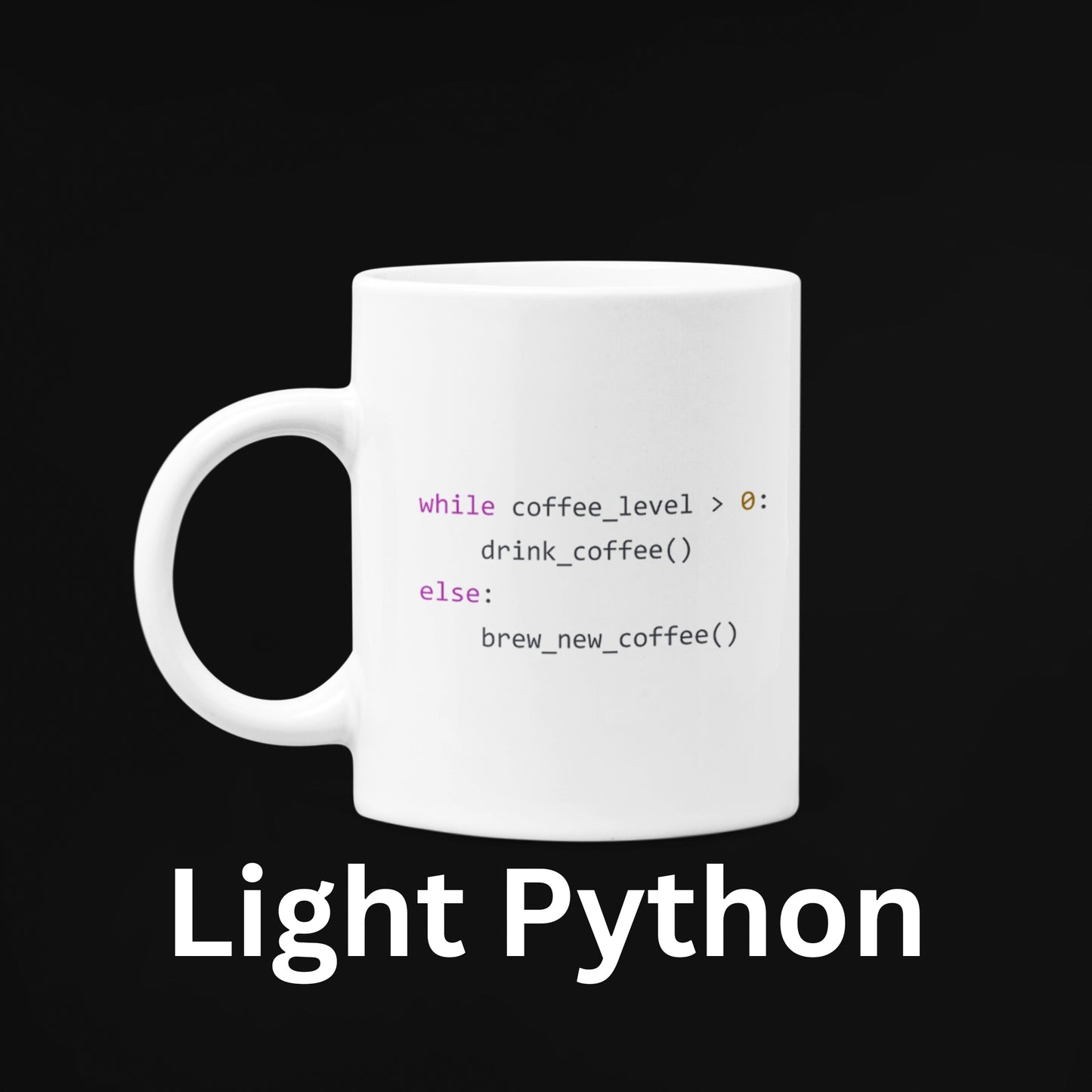 15 oz Black and White Coding Coffee Mug β JavaScript, Python, C++, SQL, Golang Design β Perfect Gift for Programmers, Software Developers, and Tech Enthusiasts